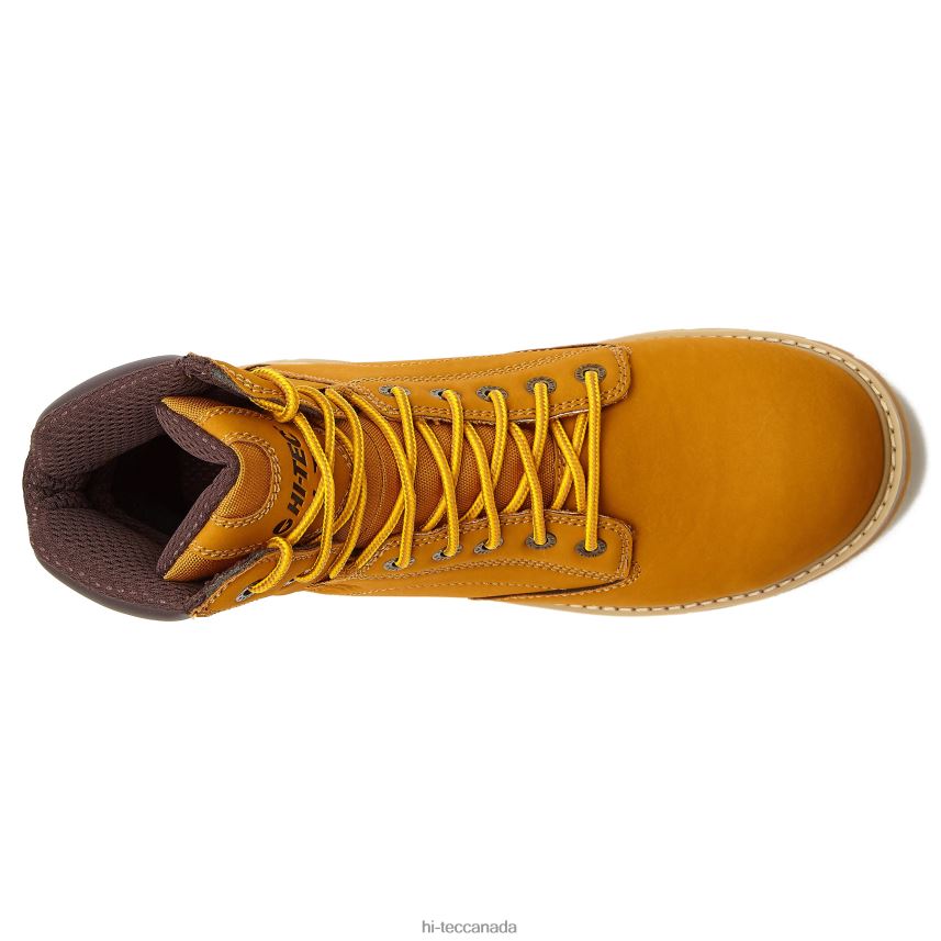 Footwear Hi-Tec Axel 7 In Steel Toe WP Work Boot Tan Men 84VX6V22 - Image 2