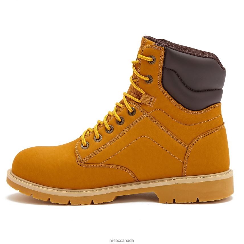Footwear Hi-Tec Axel 7 In Steel Toe WP Work Boot Tan Men 84VX6V22 - Image 1