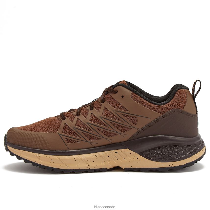 footwear_hi_tec_destroyer_low_dark_brown_tan_men_84vx6v3.jpg Footwear Hi-Tec Destroyer Low Dark Brown Tan Men 84VX6V3 - Image 1