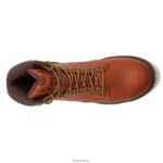 Footwear Hi-Tec Axel 7 In Steel Toe WP Work Boot Tan Men 84VX6V23 - Image 2