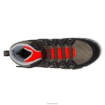 Footwear Hi-Tec Ravus Blast Orange/Medium Brown Tan/Black Kids 84VX6V35 - Image 2