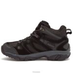 Footwear Hi-Tec Ravus Mid WP Black Men 84VX6V5