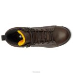 Footwear Hi-Tec Trencher WP Dark Brown Tan Men 84VX6V20 - Image 2